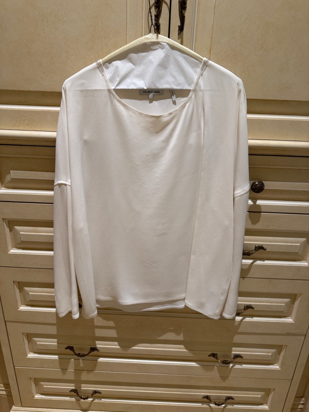 Like New Helmut Long-Sleeve Minimalist Women's Top